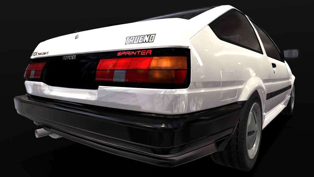 Toyota GT Apex Trueno (AE86) Stock JDM