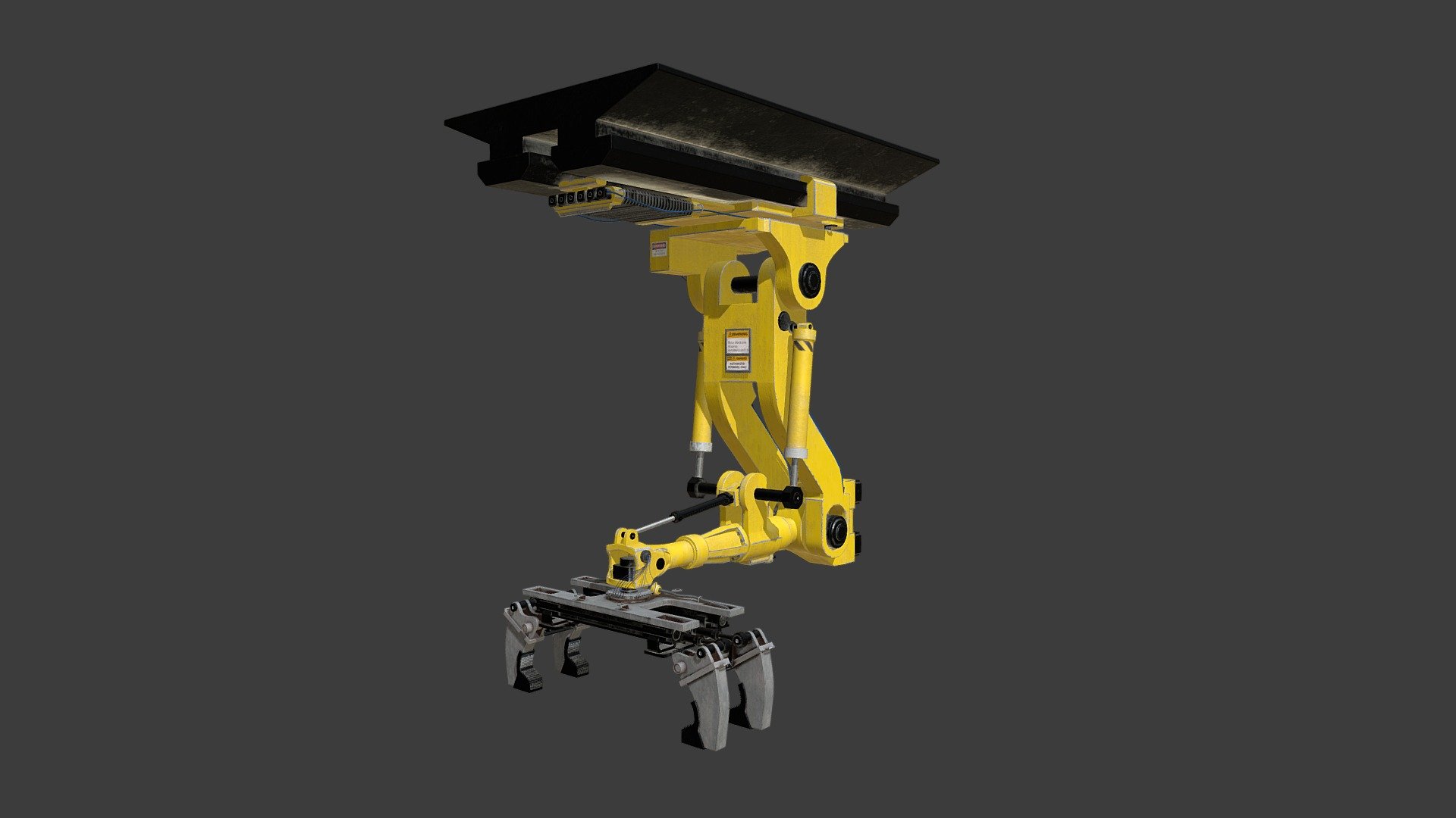 Robotic Arm - 3D Model By DEVDHAR PRADHAN (@pradhandevd19) [552441b ...