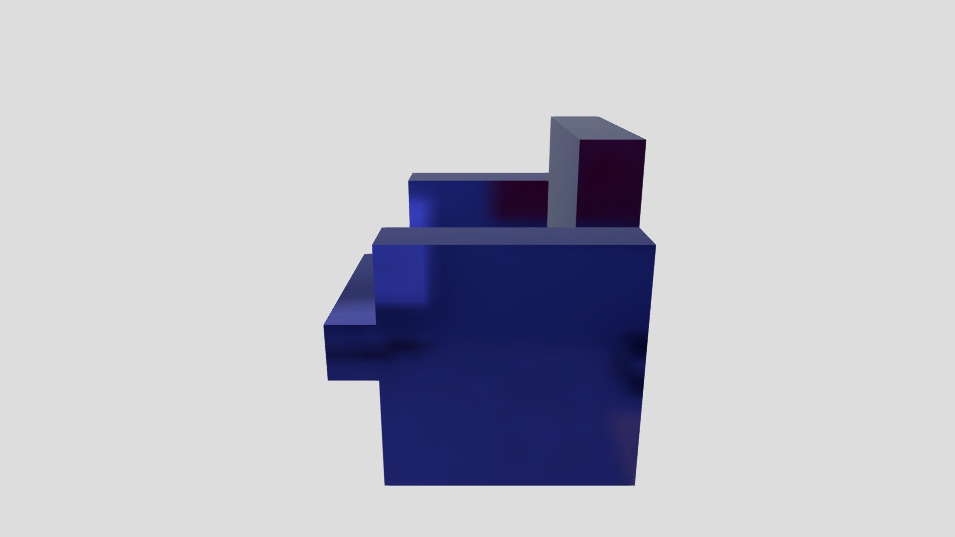 Poltrona Blu