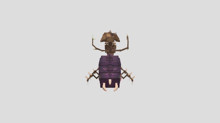 Zerg Queen 3D Model