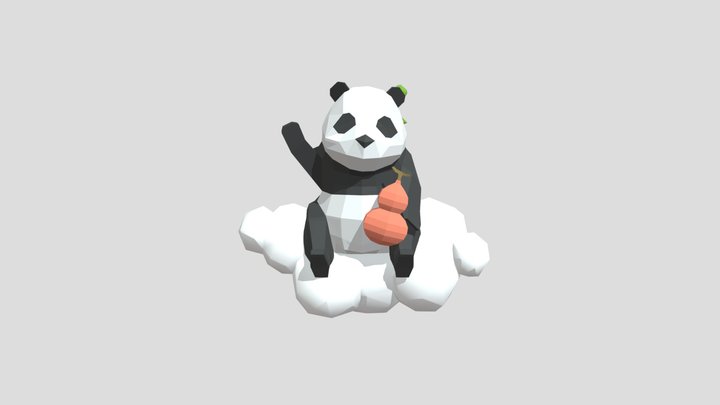 Panda12 3D Model