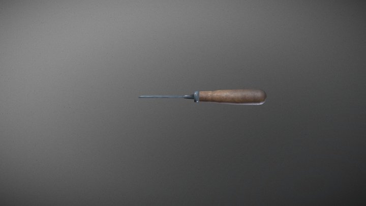 Old Chisel 3D Model