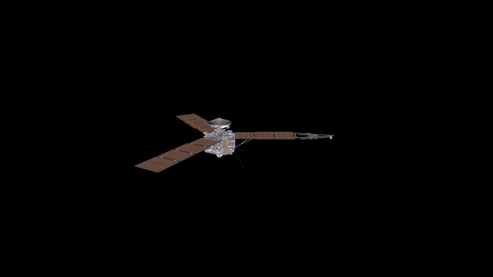 Juno OBJ Black 3D Model
