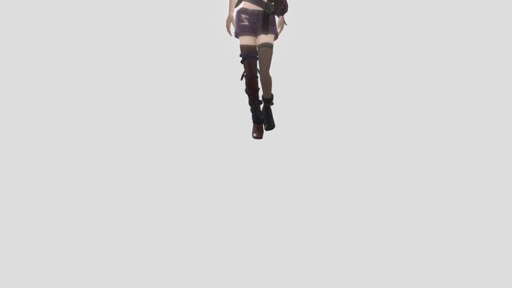 Laura Catwalk 3D Model