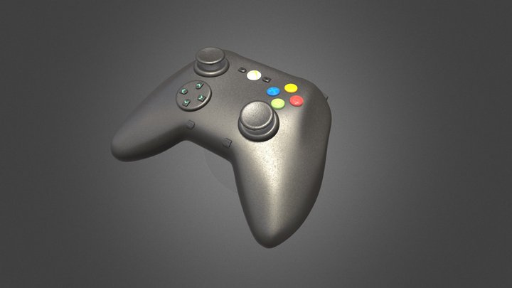 Xbox Controller 3D Model