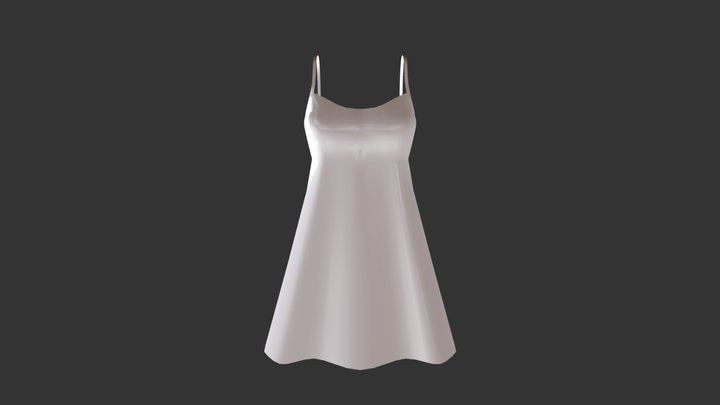 Dress-plain2 3D Model