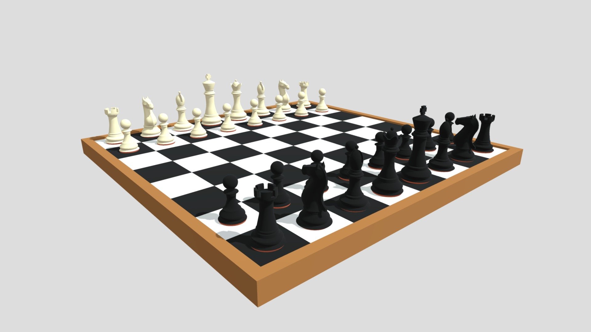 Chessboard 3D models - Sketchfab