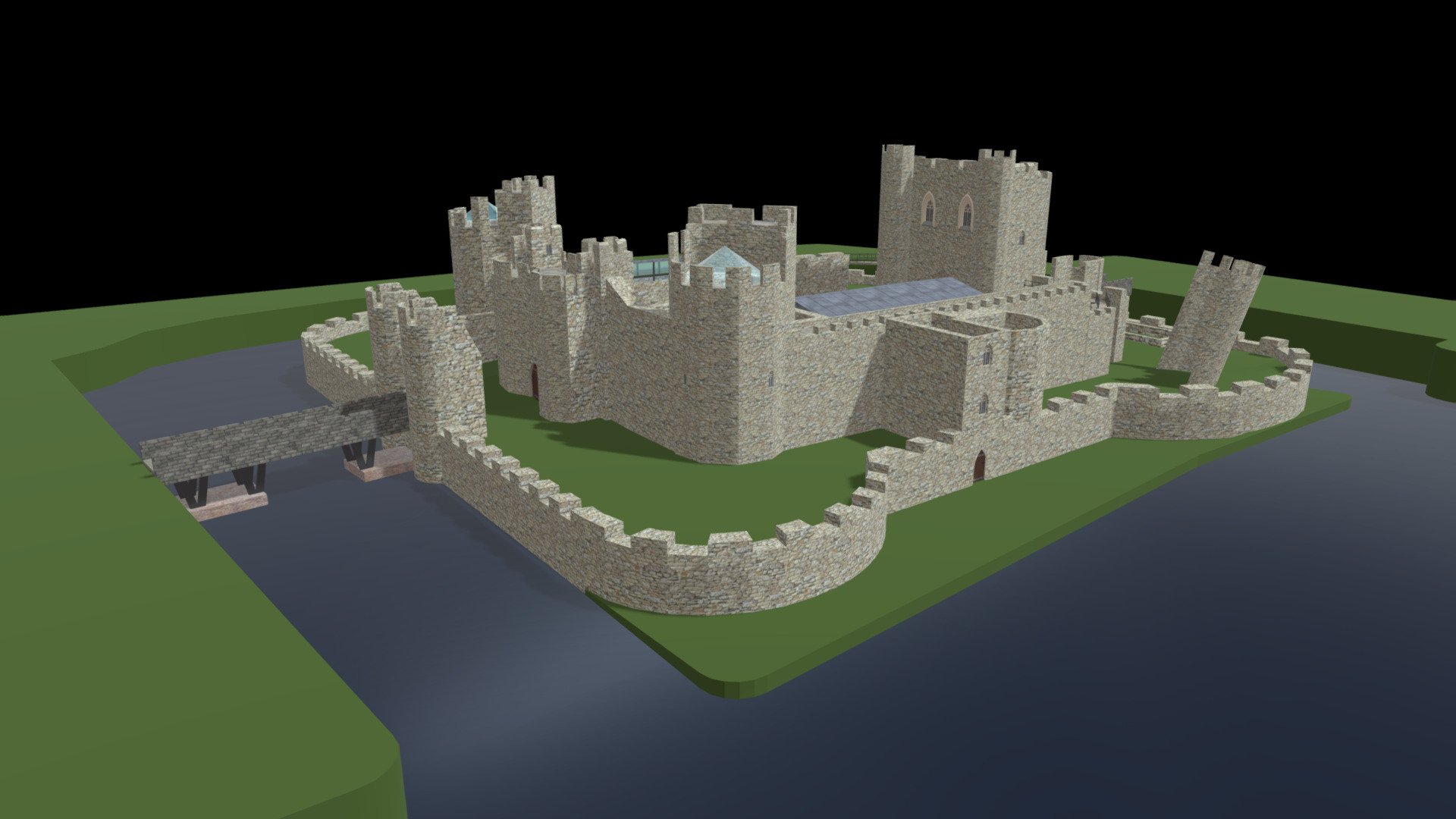 Caerphilly Castle Castles Of Wales, 49% OFF