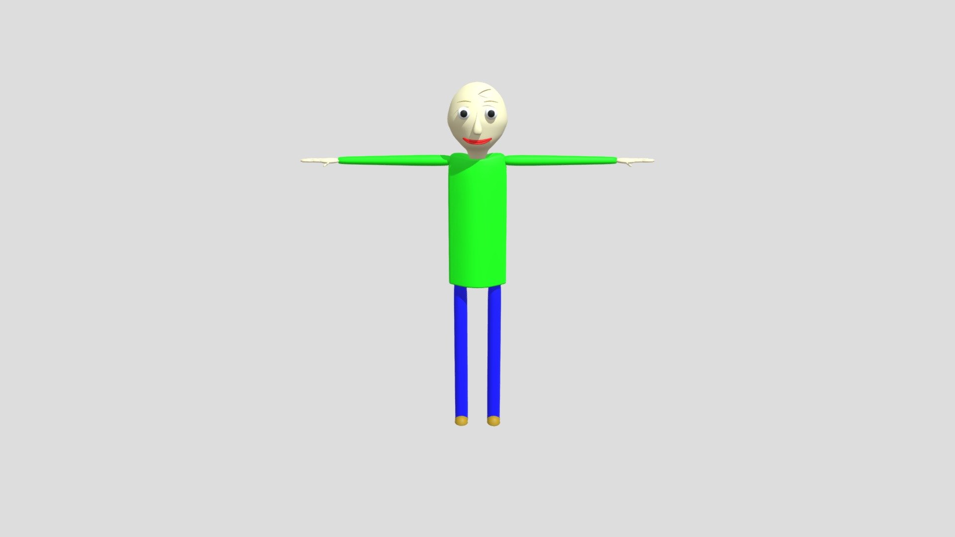 Baldi Paint 3d Model