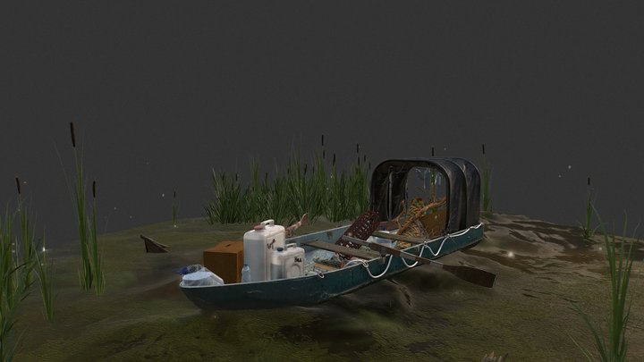 Lodka 3D Model