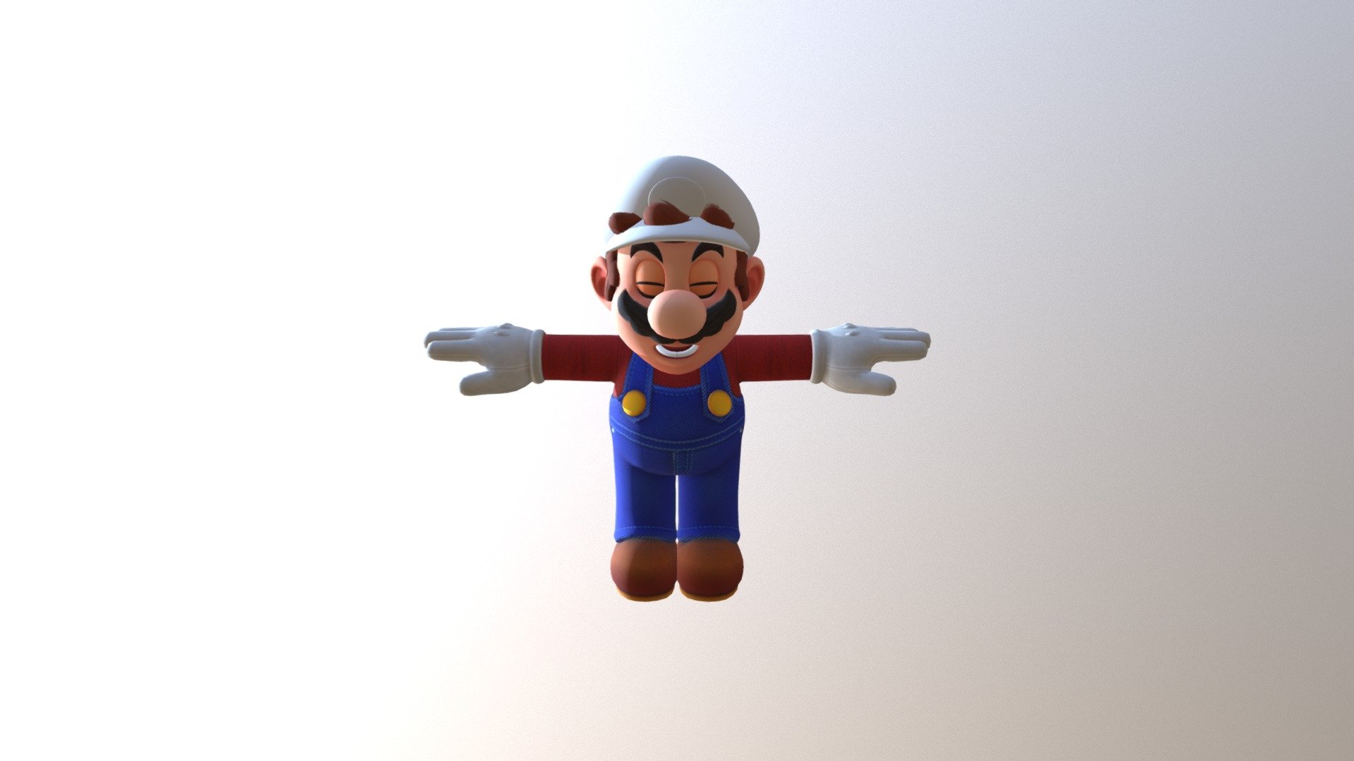 Super Mario Odyssey - High Poly Mario - 3D model by UX2Gaming (@UX2Gaming)  [552c7e7]