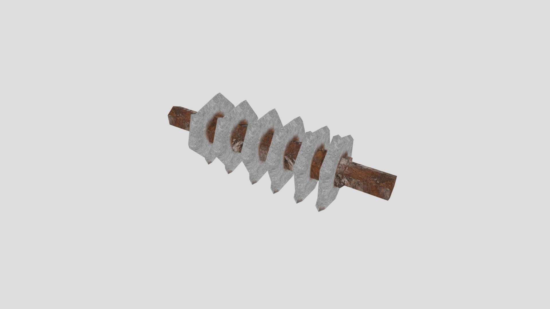 3D shredder blades