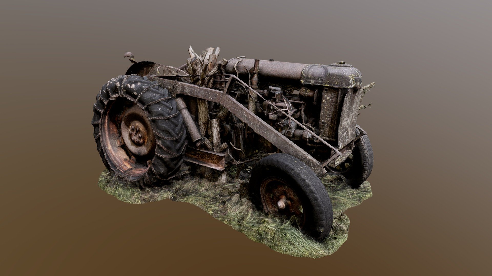 Tractor Wreck 01
