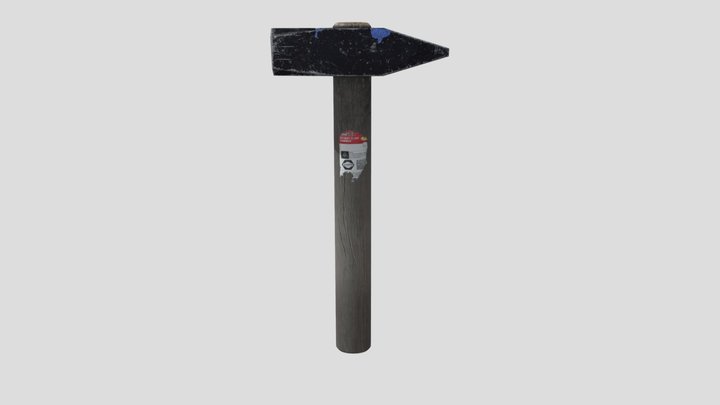 Hammer (Game-ready model) 3D Model