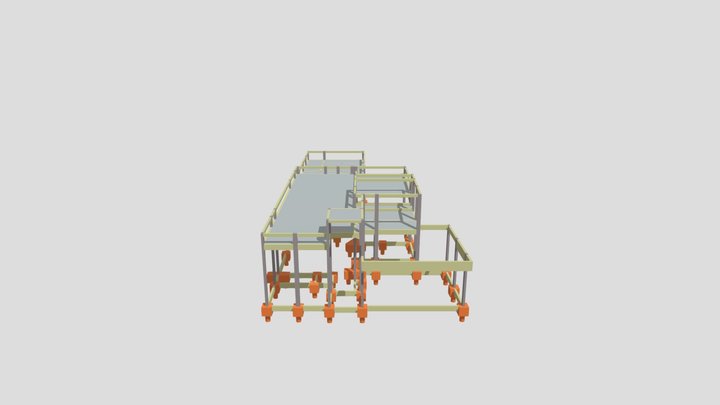 Vz 3d Estrutura 3D Model