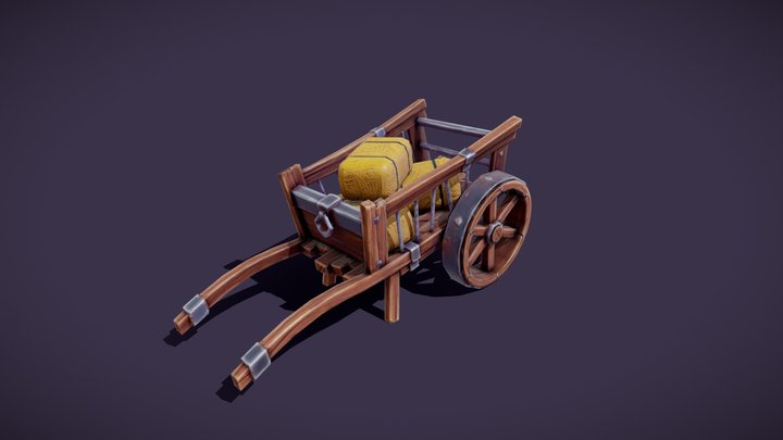 Darksburg Cart 3D Model