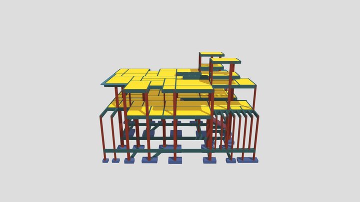 3D - estrutural Brunna 3D Model