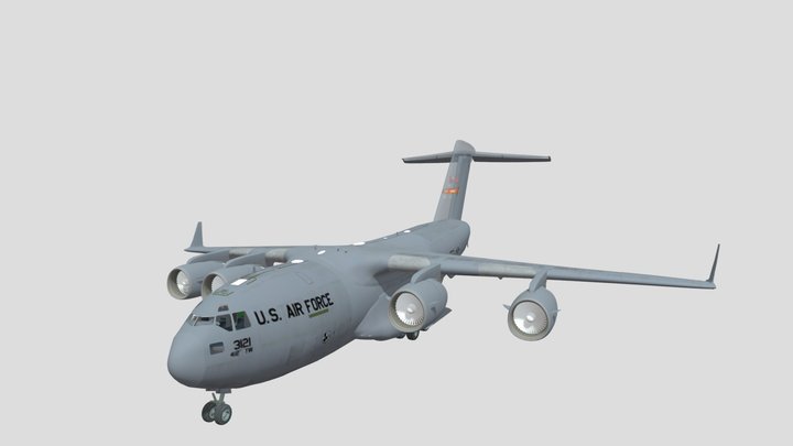 C-17 3D Model