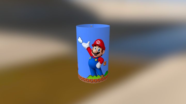 Velador Mario 3D Model