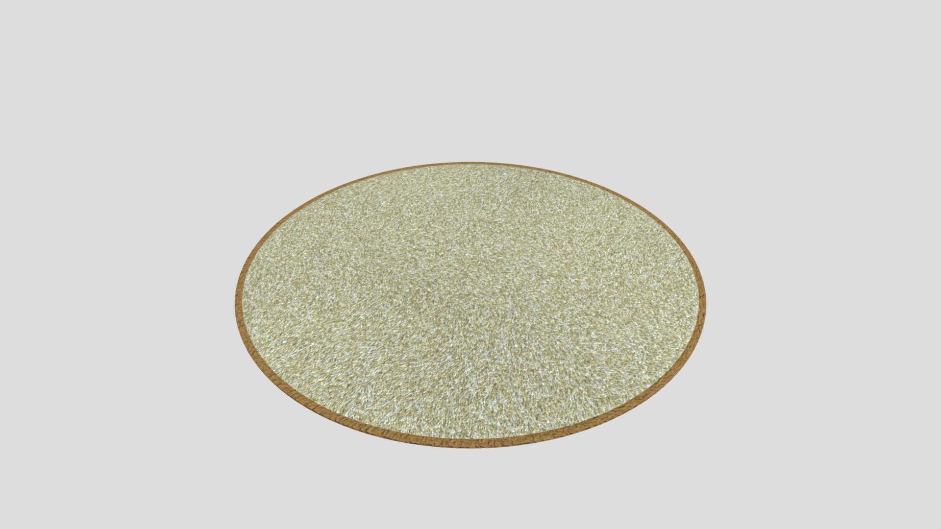 3D model Carpet - This is a 3D model of the Carpet. The 3D model is about shape, circle.