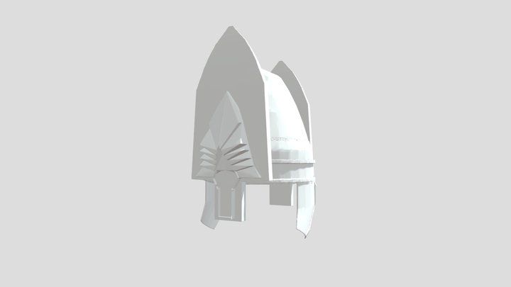 Elendil's Helmet from "The Lord of the Rings" 3D Model