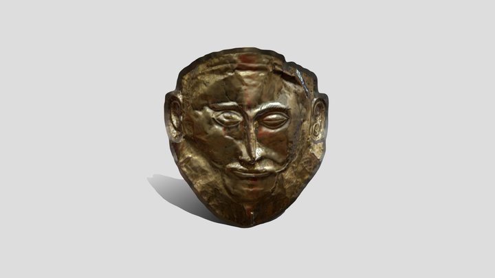 The Mask of Agamemnon 3D Model