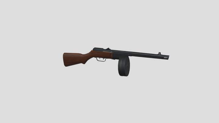 PPSH 3D Model
