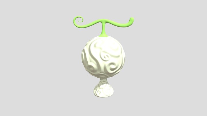 Ope Ope no Mi One Piece Devil Fruit 3D model 3D printable