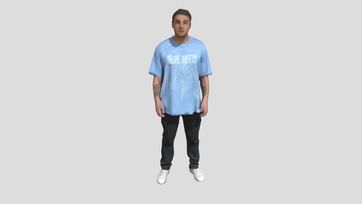 Casual Confidence 3D Model