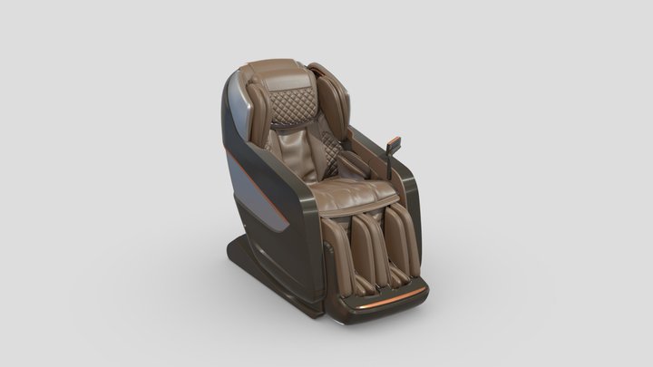 A massage chair 3D Model