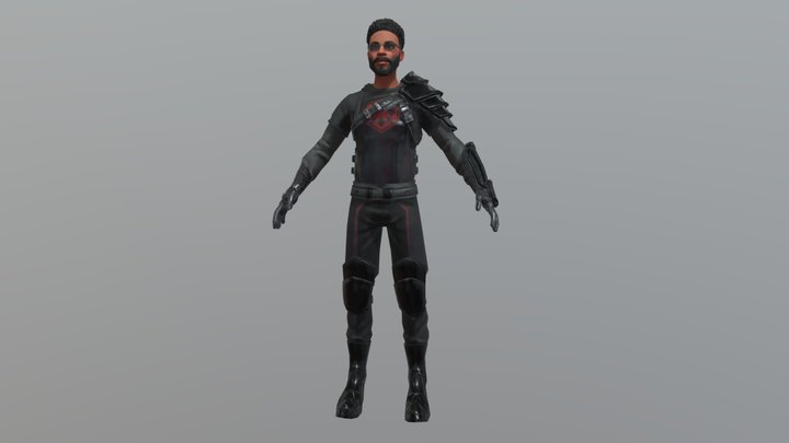 Stylized Rook 3D Model