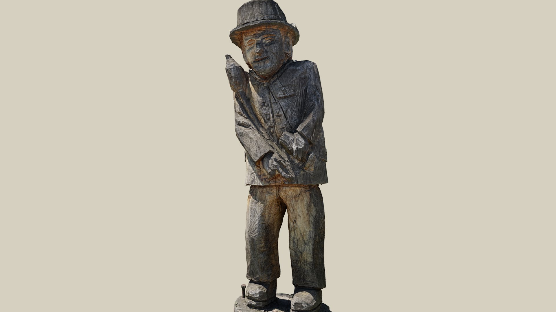 Holzfigur — Sketchfab embed 3D viewer