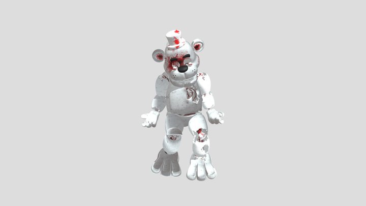Corpse Freddy 3D Model