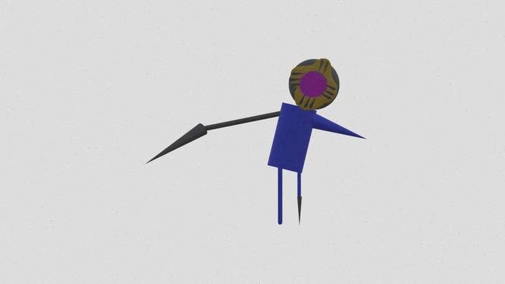 clamorous manbi 3D Model