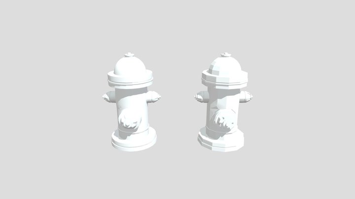 Fire Hydrant 3D Model