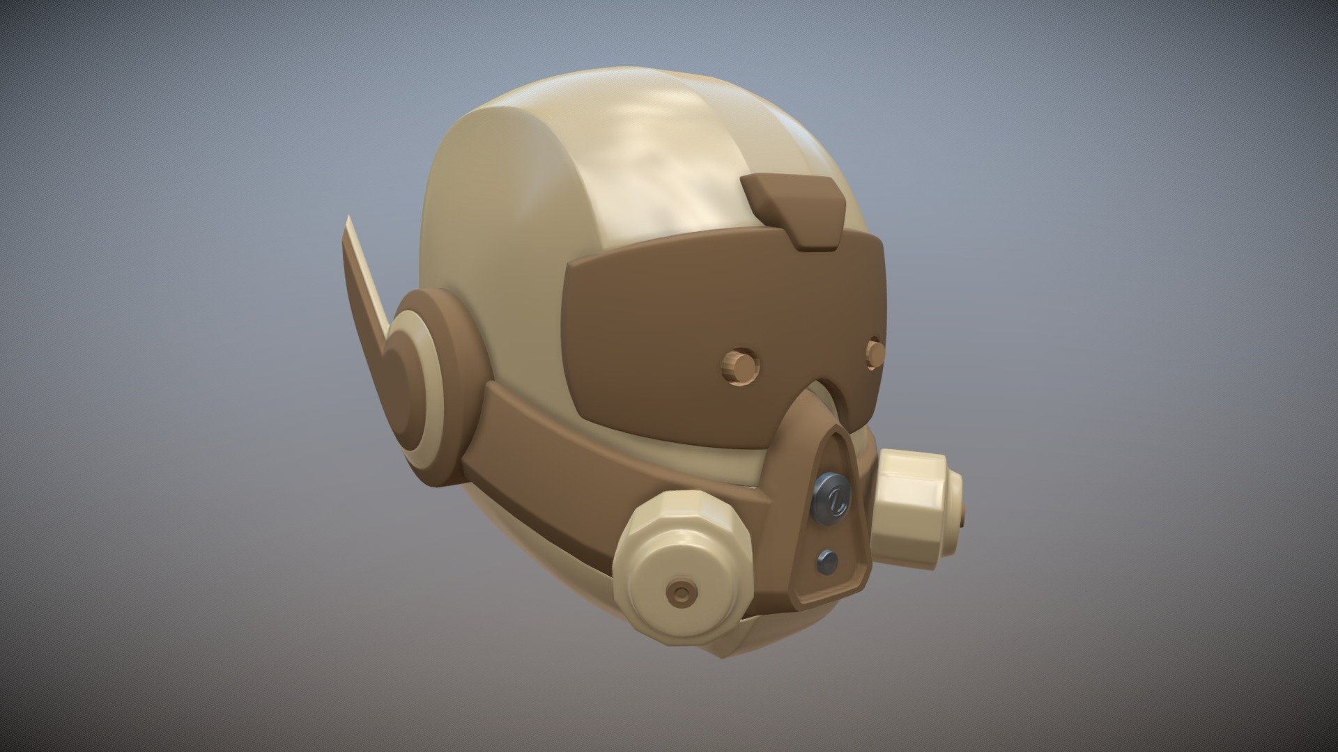 Homework 3 - Helmet - 3D model by JustTSK [55380f1] - Sketchfab