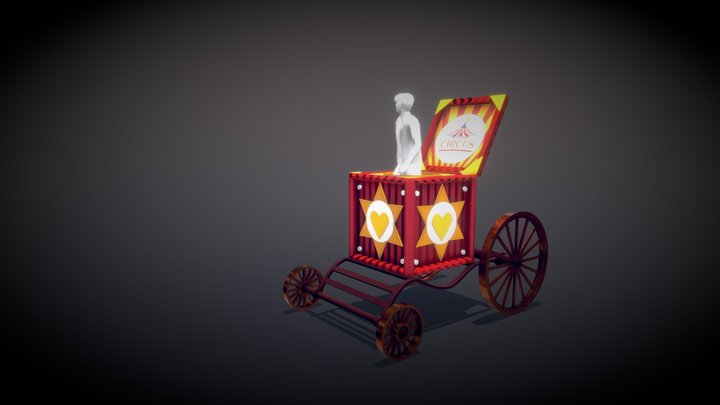 Box for clowns 3D Model