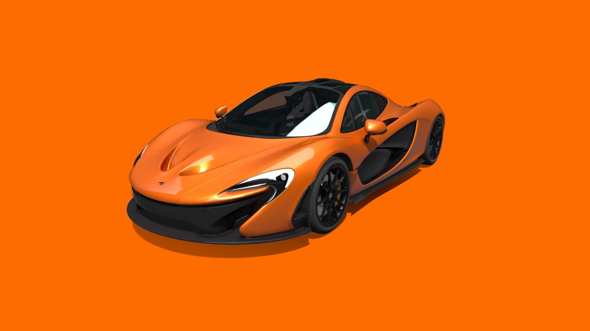 McLaren P1 Download Free 3D model by Car2022 [55390df] Sketchfab