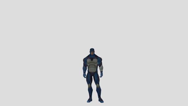 Rope Hero 3d Model 3D Model