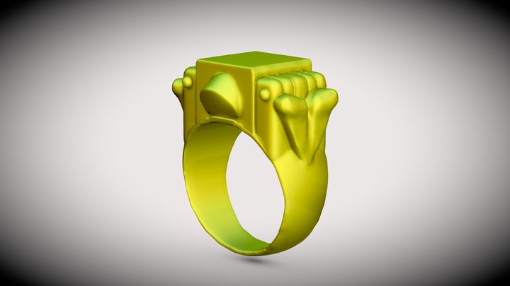 Chai Ring 3D Model