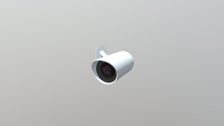 CCTV Camera minimal 3D Model