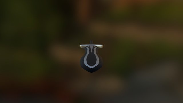 Haruhiro's dagger 3D Model