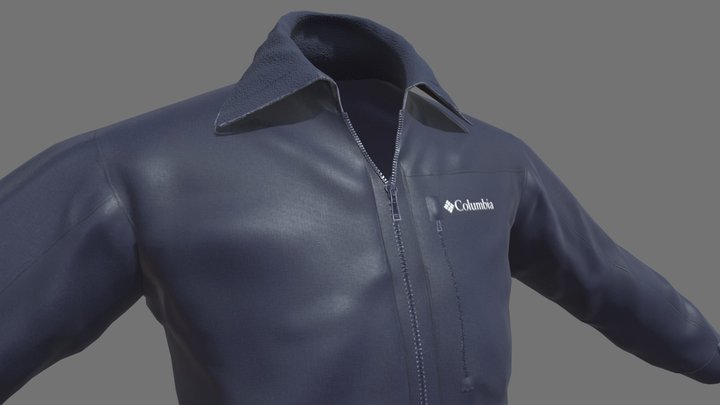 Ramirez_Columbia_Jacket 3D Model