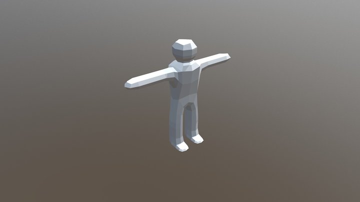 Stick Figure 3D Model