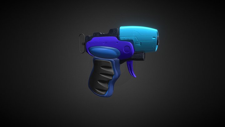 Space gun 3D Model