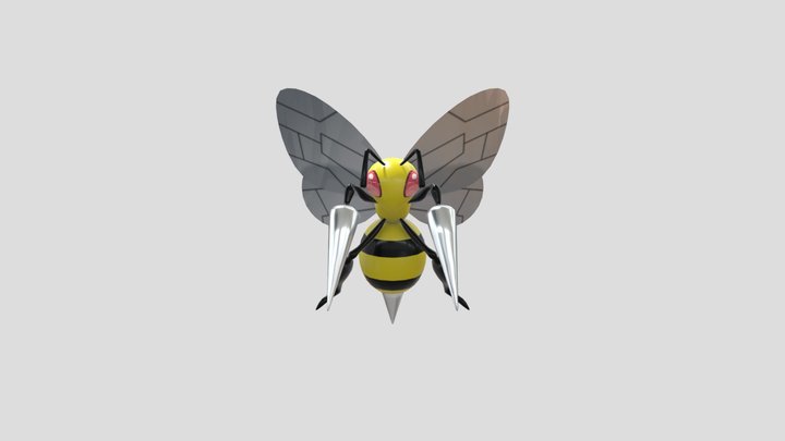 b182055_beedrill 3D Model