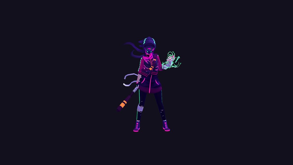"The Weaver" (V2, Rigged)