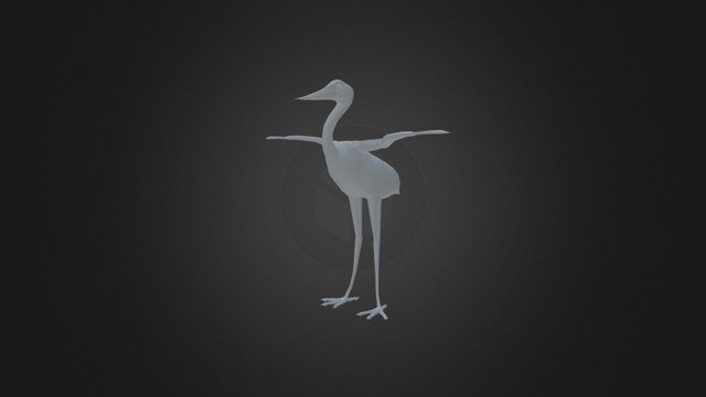 Heron 3D Base Model 3D Model