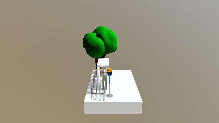 Bus Stop(Prototype 5) 3D Model