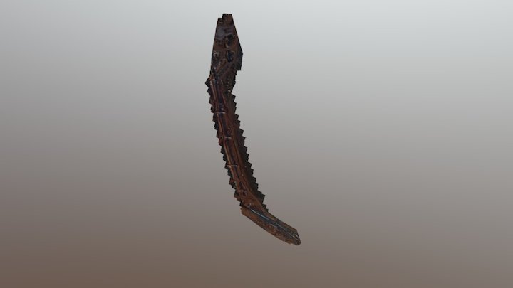 Pvr New - Comp Water Pipe 101017 3D Model